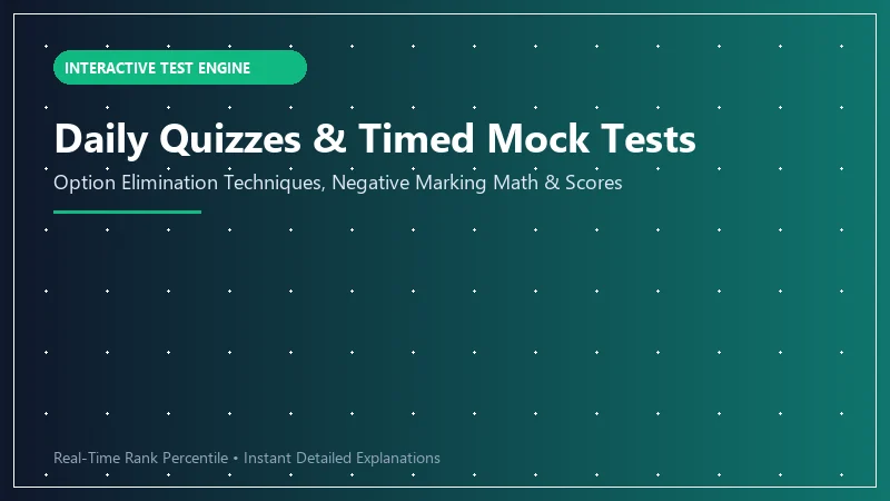 Negative Marking Mastery